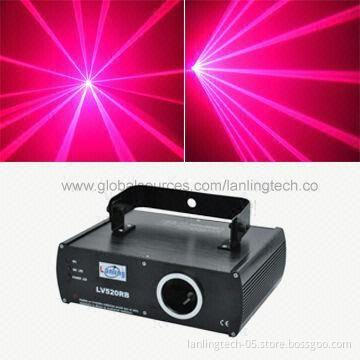 200mW Single Rose DJ Laser Show Light, 110 to 220V Power Supply